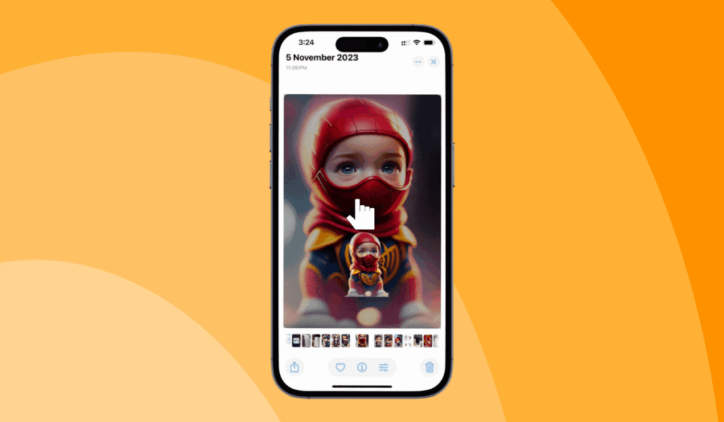 How to perfectly use photo cutout on iphone (ios 16)