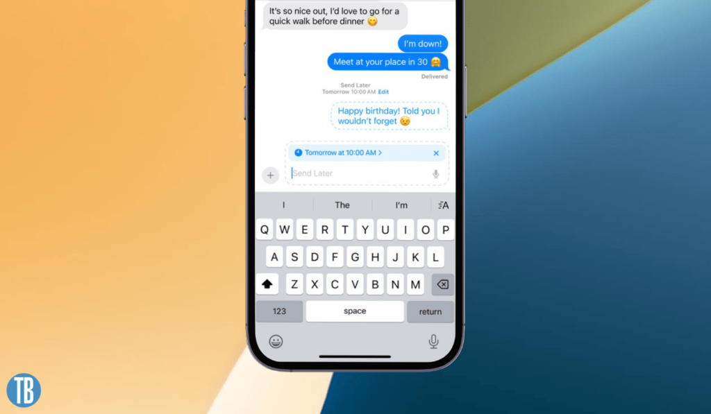 How to schedule iphone messages with send later in ios 18