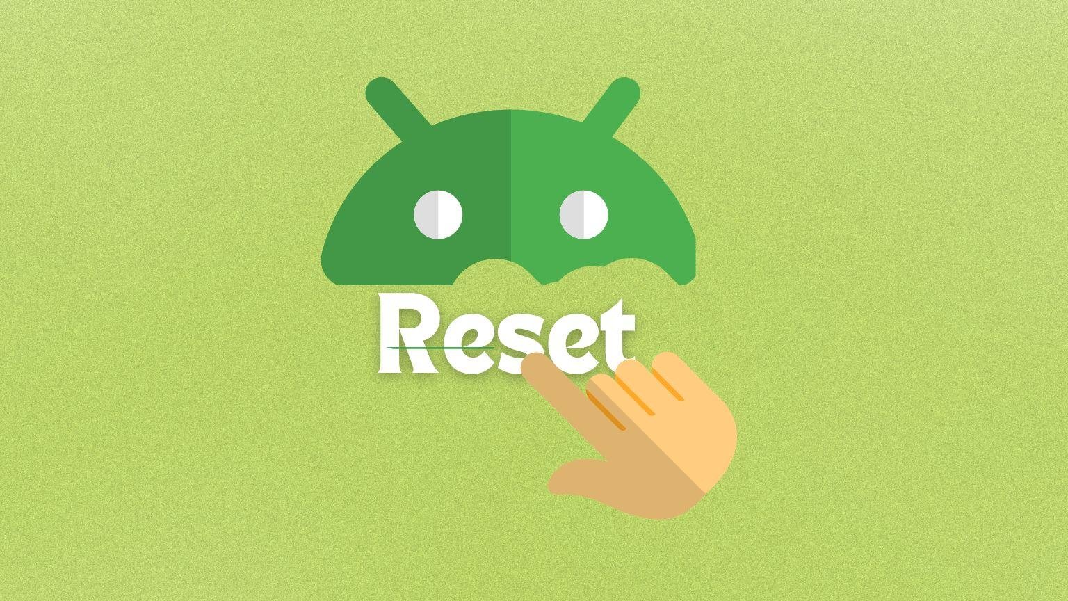 How to reset an android phone