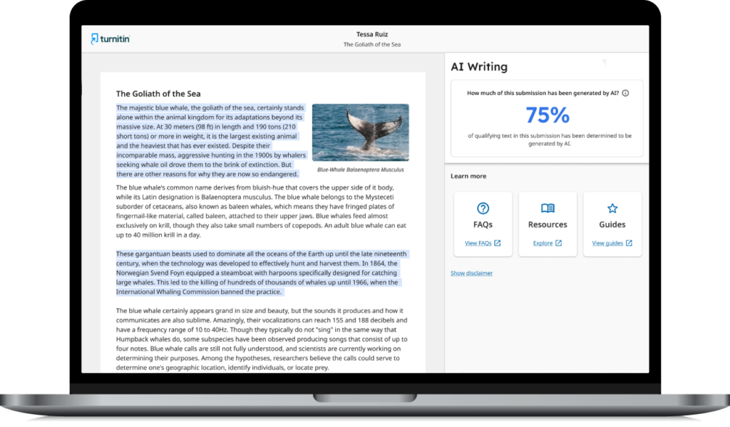 Turnitin-ai-writing-detector