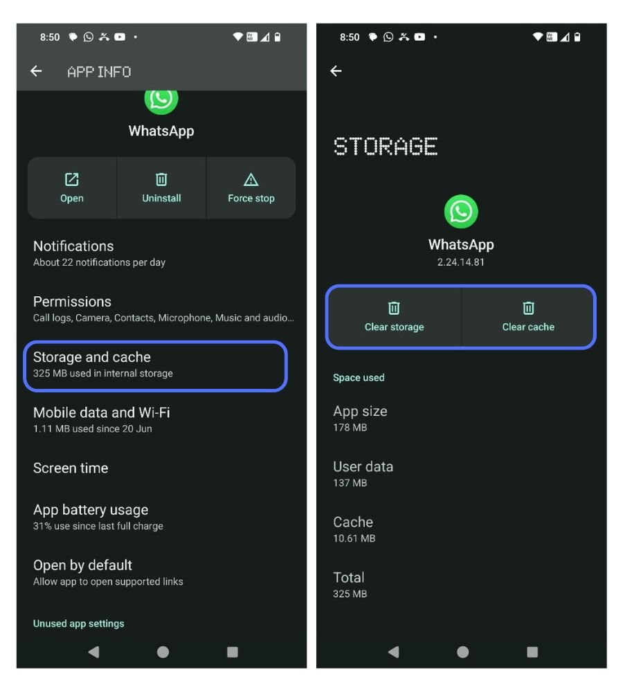 Steps to clear cache on your android phone